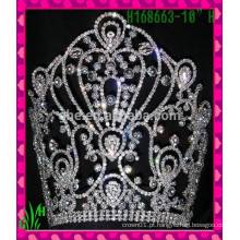 Novo design por atacado, Beautiful animal atacado strass atacado tiara fornecedor coroa